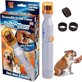 Ruri's Dog Nail Grinder, Upgraded Version Professional Electric Pet Nail Grinder Trimmer Grooming Tools