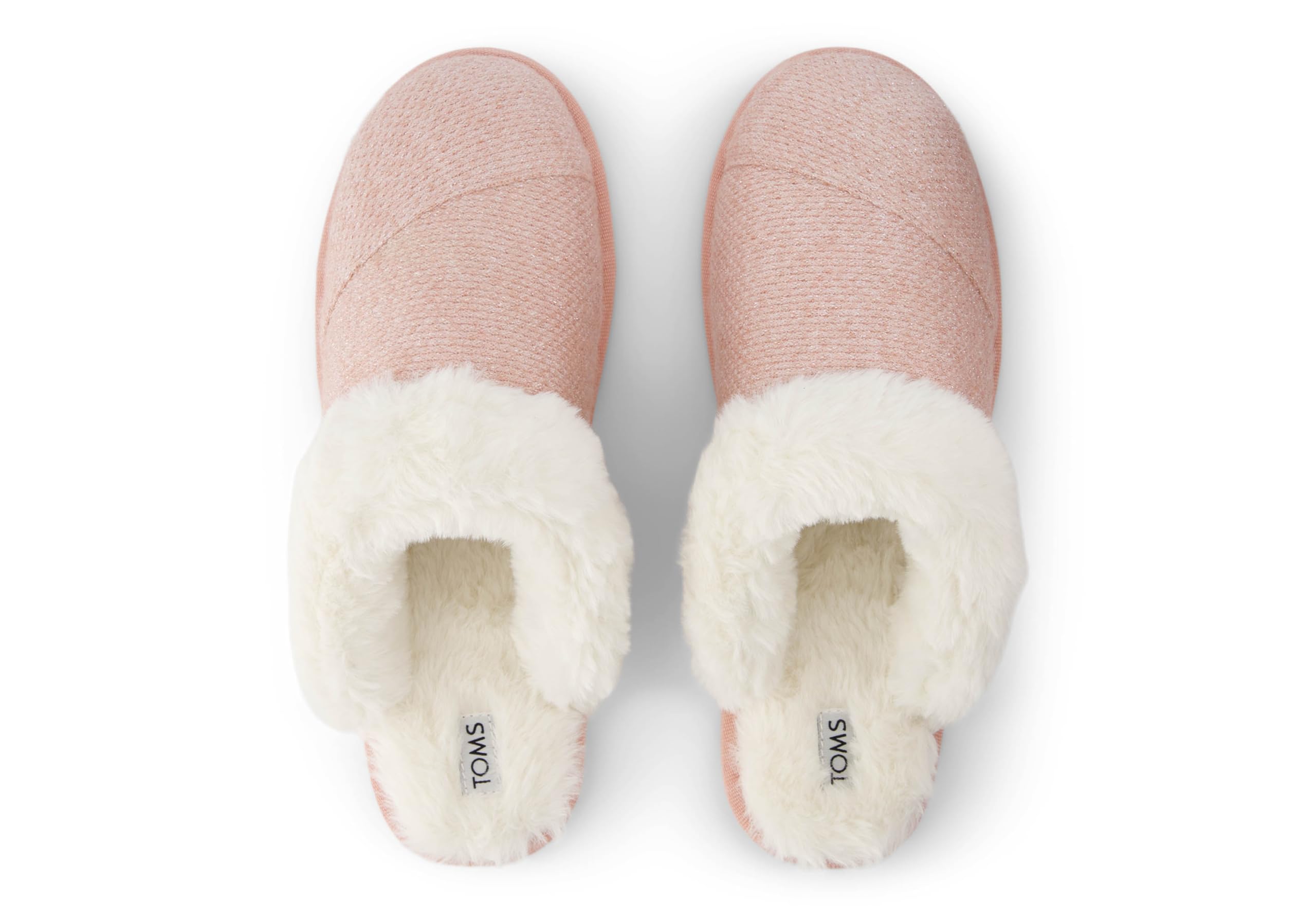 TOMS Damen Valerie Slipper, Glitzerndes Strickmuster im Vintage-Stil, 39 EU