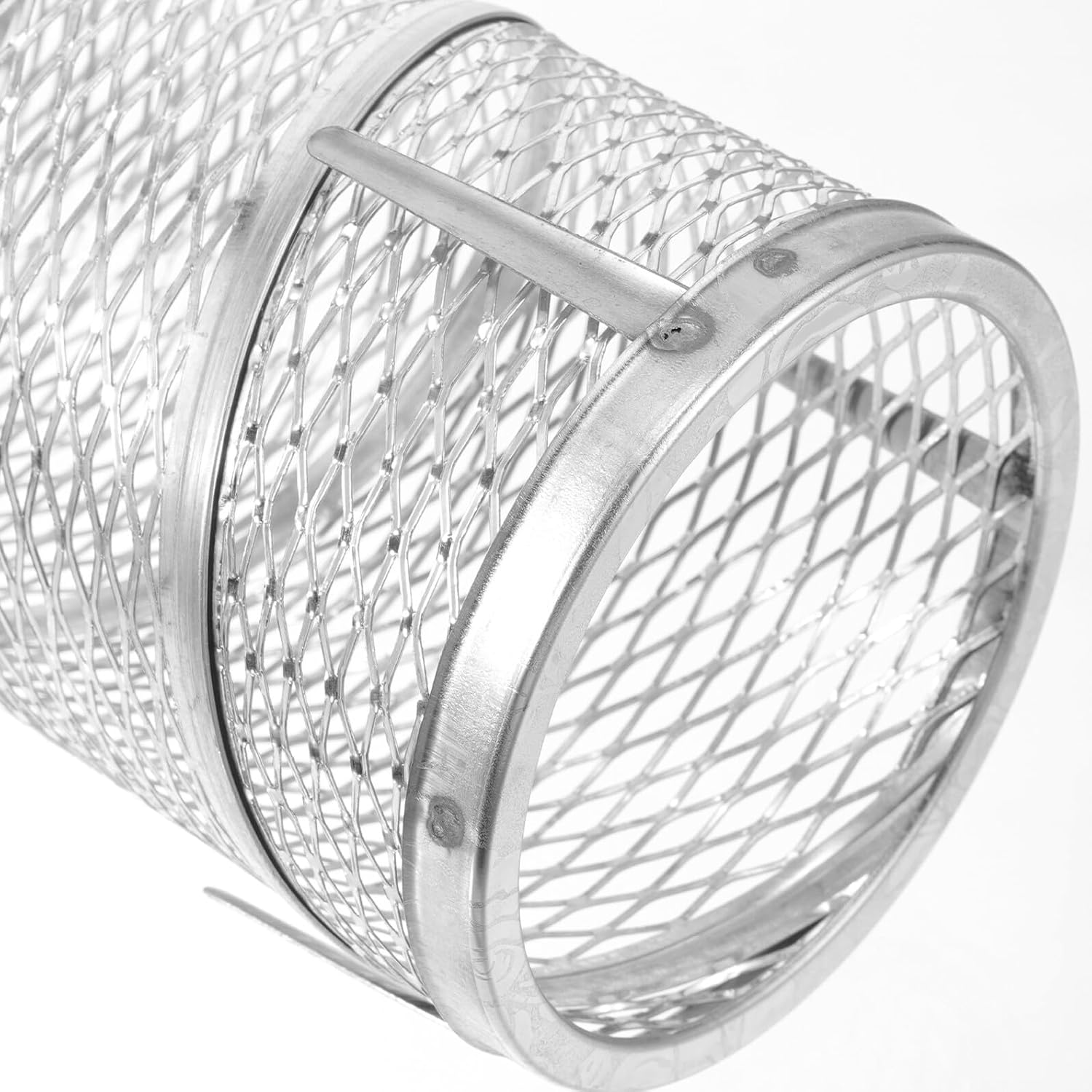 Chimney Mesh Guard Stove Cover Fireproof Stainless Steel Heat-Resistant Chimney Tube Cover for Residential Wood-Burning Stove Heating Safety