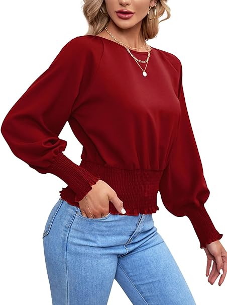 シャツ/ブラウス(長袖/七分) TODAYFUL - louren all pleats volume blouse 受注販売 】DRAPE CAPE BLOUSE / PUFF SLEEVE OVER BLOUSE