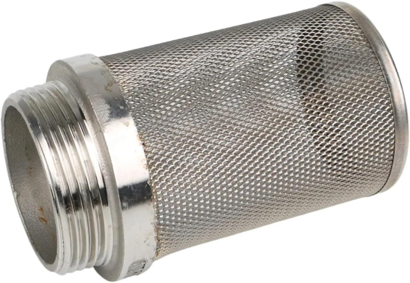 Extended 304 Stainless Steel Filter Screen Aquarium Water Tank Garden Irrigation Pump Filtration Fittings(50mm-Short)