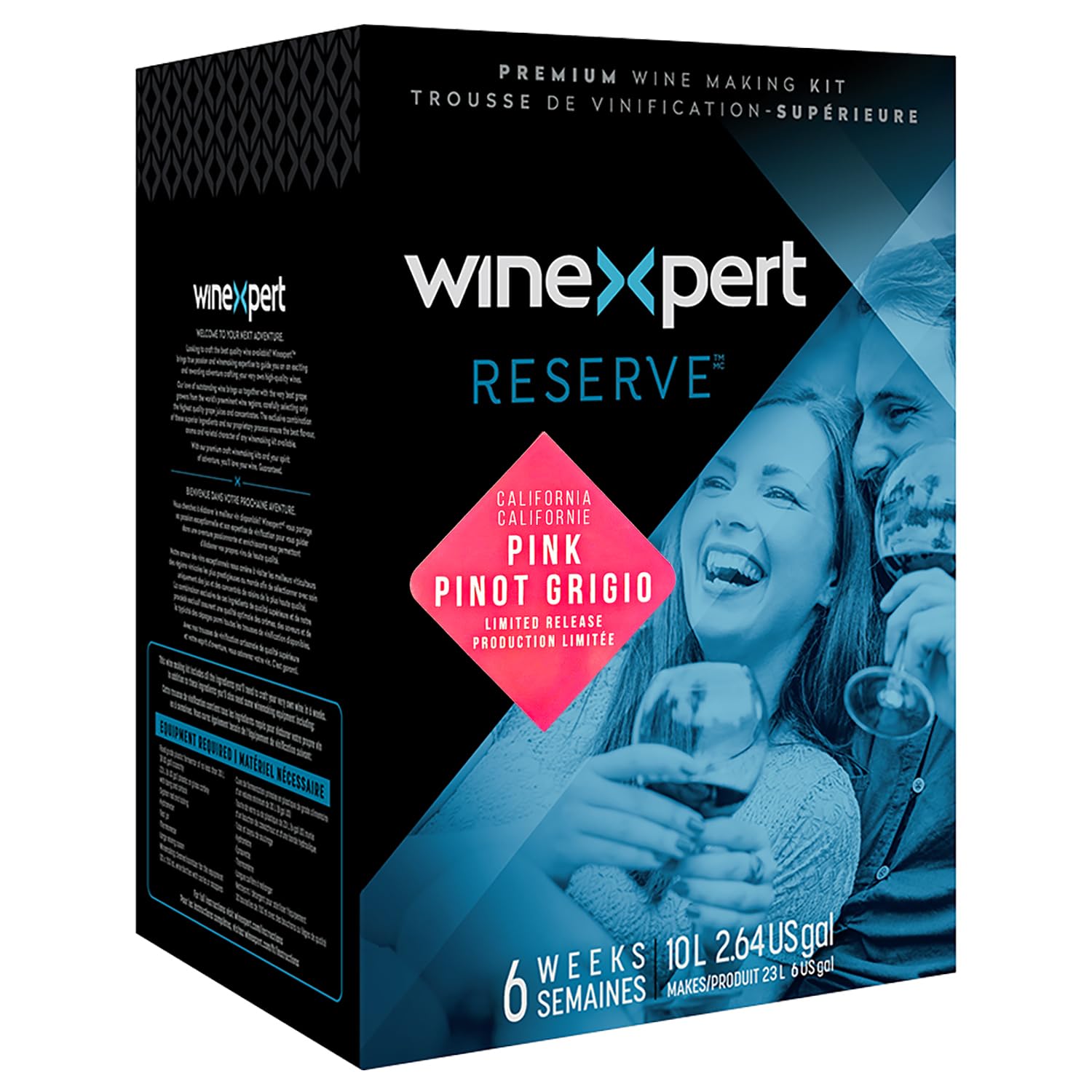 Pink Pinot Grigio California (Limited Edition Reserve) Wine Ingredient Kit