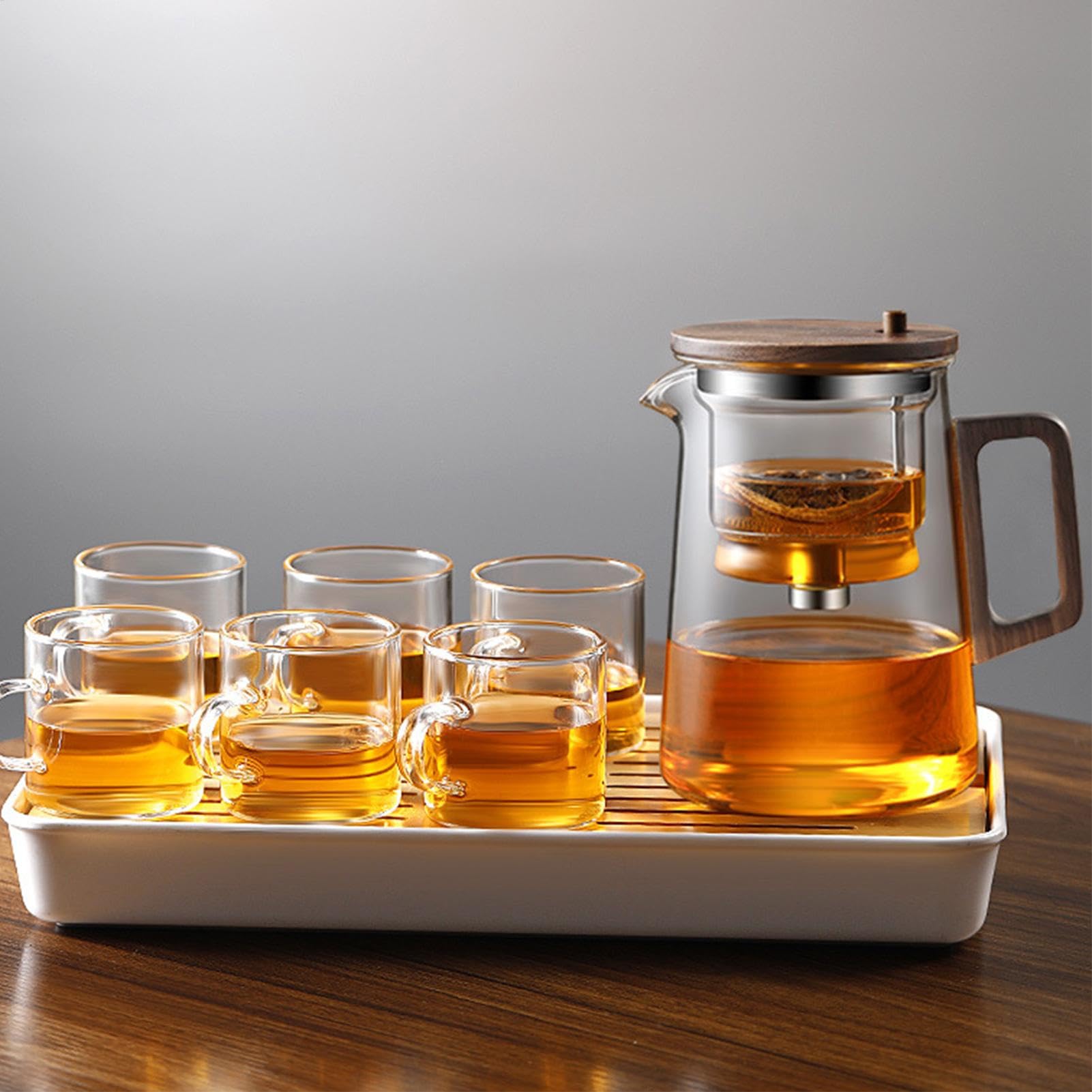 , con infusore per tè sfuso, con infusore rimovibile - in resistente al calore per la casa, soggiorno, caffè, cucina, hotel