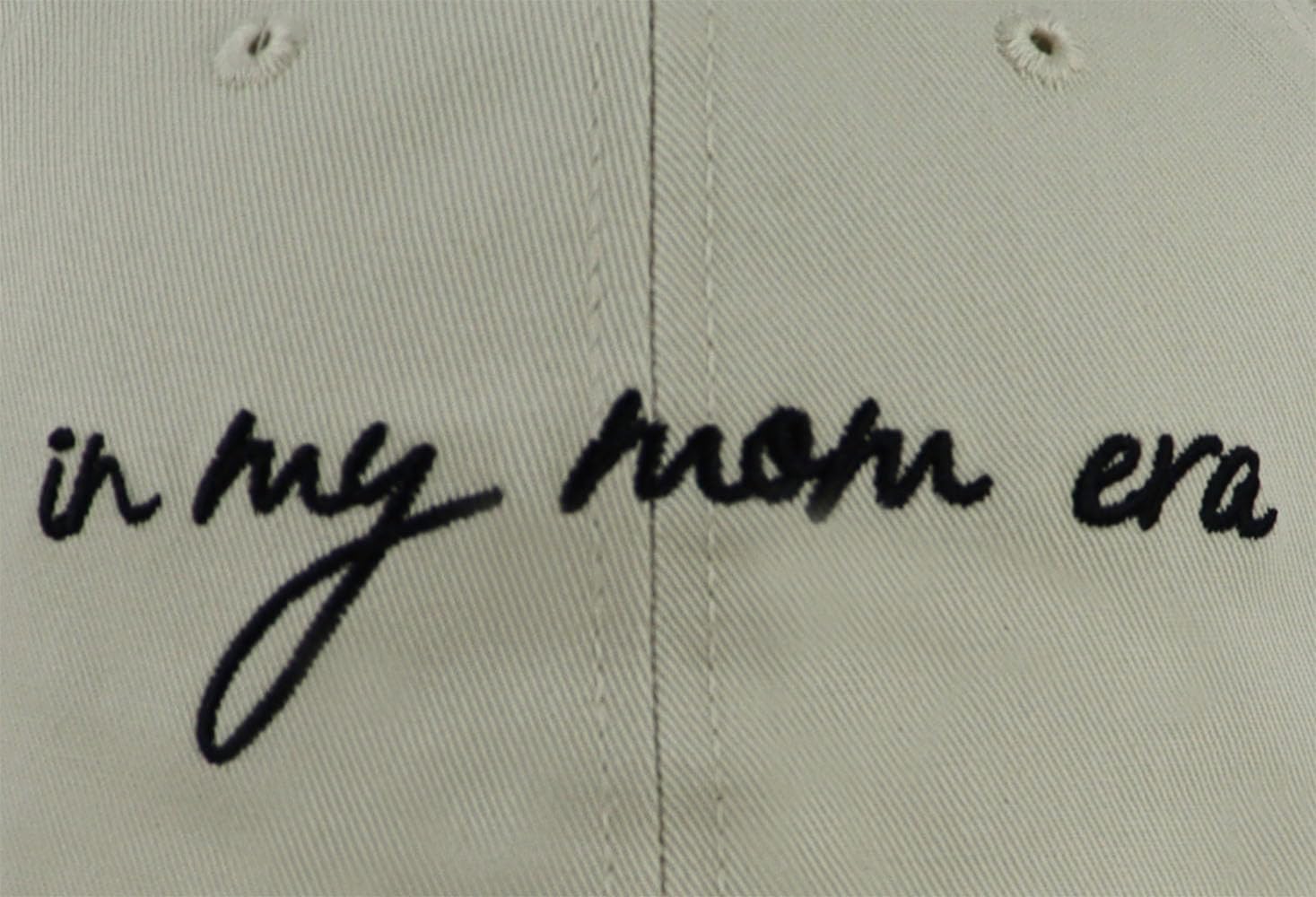 in My Mom Era Hats for Women, Adjustable Embroidered Mama Baseball Cap - Image 4