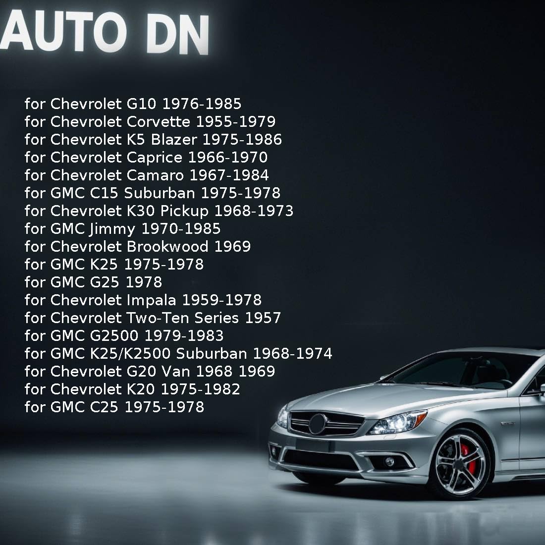 Engine Camshaft Bearing for Chevrolet Bel Air,C10 Pickup,Camaro,Chevelle,Corvette 1955 1956 1957 1958 1959 1960 1961 1962 1963 1964 1965 1966 1967 1968 1969 1970 1971-1984 1X