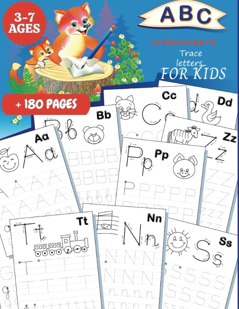 abc-worksheets-trace-letters-for-kids-3-7-ages-practice-for-kids-with-pen-control-line-tracing-fun-book-to-practice-writing-trace-letters-book-for-preschool-kindergarten-dotted-lines-azs-faiz for Abc Free Printable Preschool Worksheets Tracing Letters ABC WORKSHEETS: TRACE LETTERS FOR KIDS 3-7 AGES: Practice for Kids with Pen Control, Line Tracing, Fun Book to Practice Writing, Trace Letters book, ... for Preschool, Kindergarten, Dotted Lines.: AZS, FAIZ: for Abc Free Printable Preschool Worksheets Tracing Letters