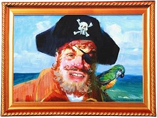 Spongebob Squarepants Captain Canvas Wall Art Multi One Size