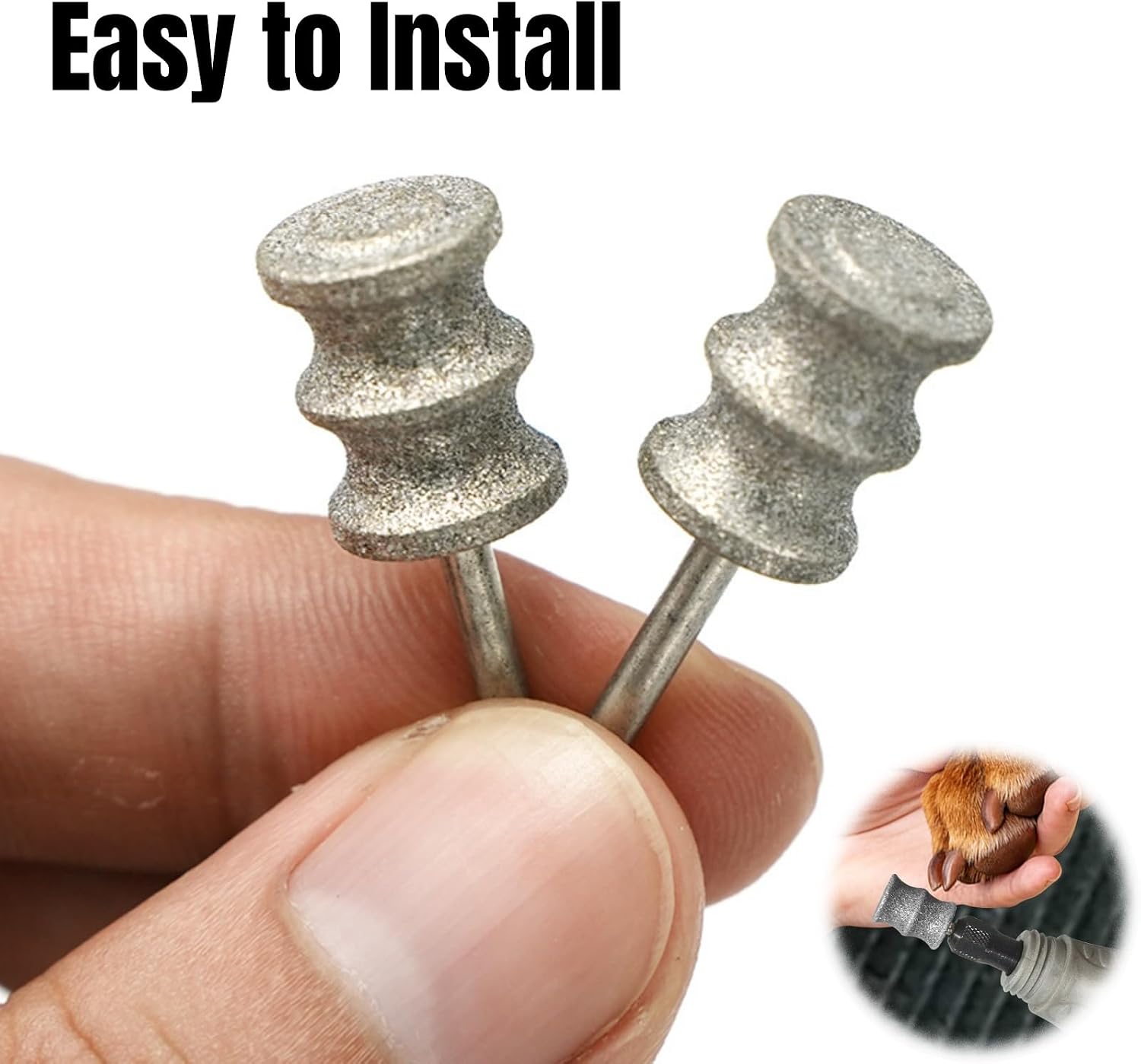 1 PCS Diamond Dog Nail Grinder Attachment image 5