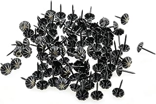 dophee 100Pcs Antique Bronze 7/16 Inch Decorative Upholstery Tacks Push Pin