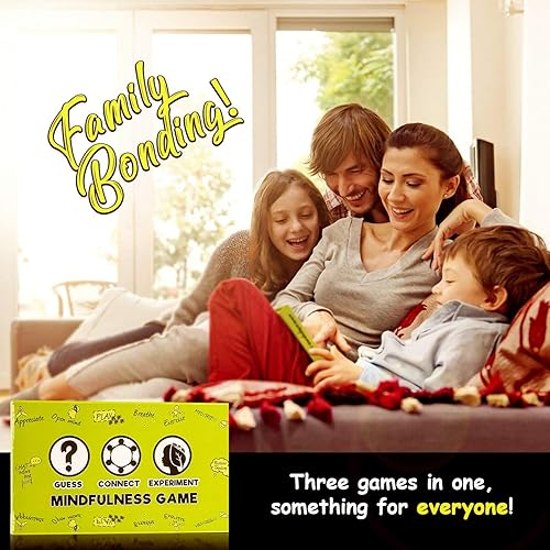 Miniatura 2 de ARTAGIA Juegos de atención plena para niños, divertido juego familiar, juegos educativos para niños, tiempo de unión entre padres e hijos.