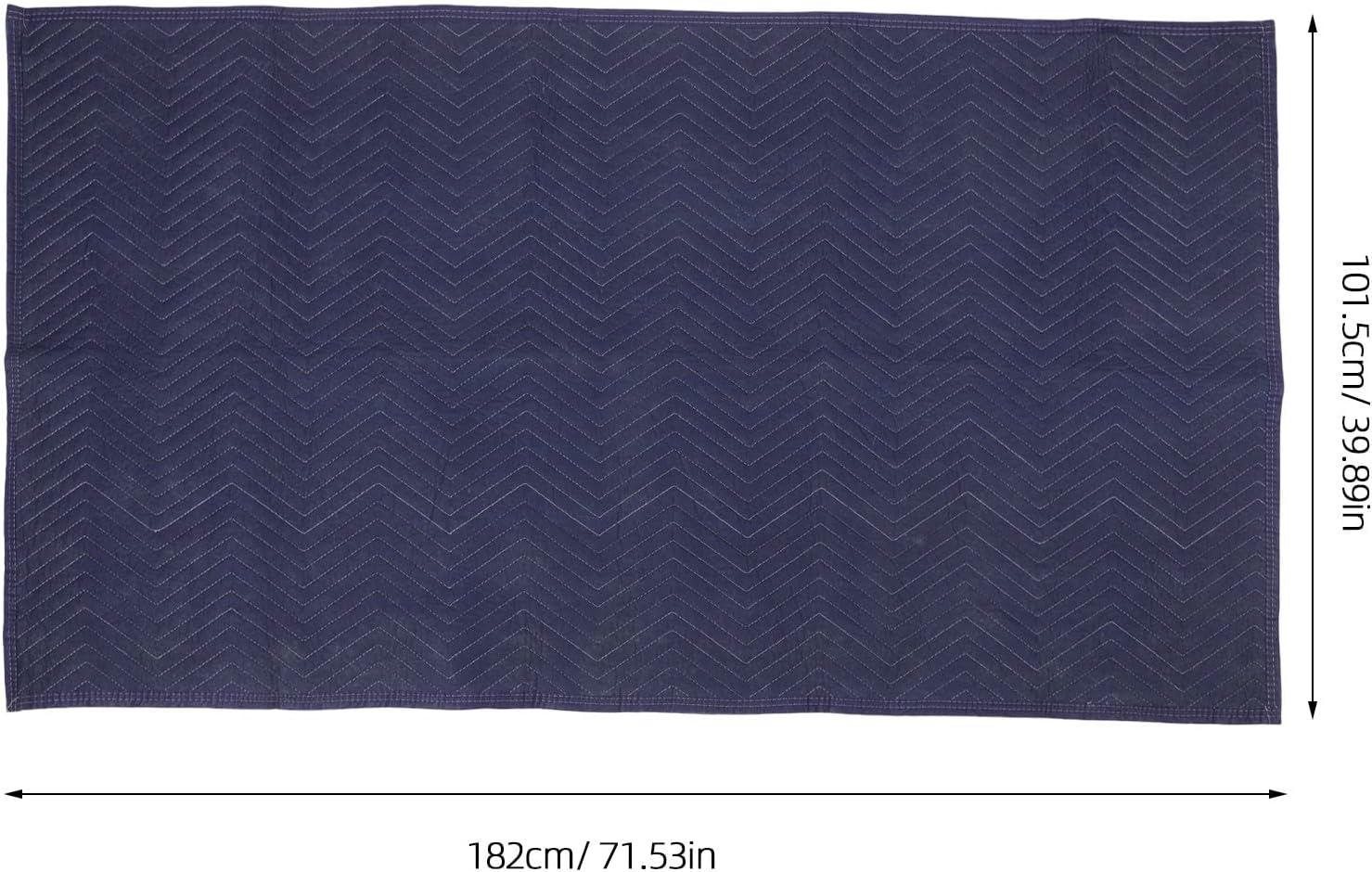 SEWACC Heavy Duty Moving Blanket Quilted Anti Vibration Packing Blanket for Furniture Protection Couch Wrap Multi-use Moving Pads 72x40 Inches