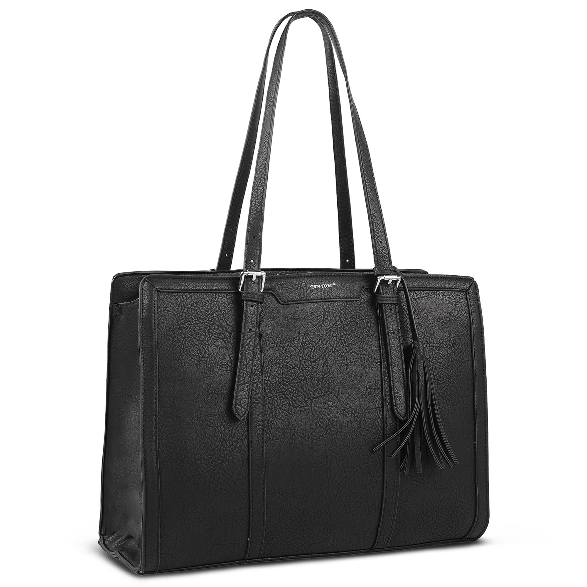 TANTOMI Women's Tote Handbags,15.6 Inch Purses Handbags Shoulder Adjustable Shoulder Strap for Work Travel Everyday