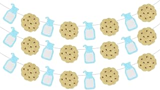 Jollyboom Waffle Birthday Party Decorations, Waffle Bar Party Decorations Banner Garland for Breakfast Cookie Theme Bday Baby Shower