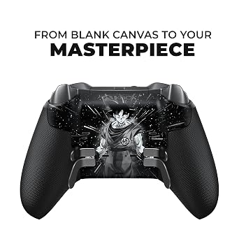 DreamController Gokku Ultra Instinct X-box Elite Controller Series 2 Core Limited Edition Custom Elite Core Controller for X-box One/Series X/S Advanced HydroDip Paint Technology(Not Just a Skin)