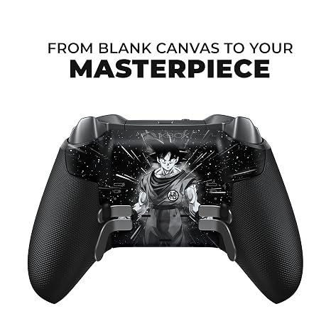 DreamController Gokku Ultra Instinct X-box Elite Controller Series 2 Core Limited Edition Custom Elite Core Controller for X-box One/Series X/S Advanced HydroDip Paint Technology(Not Just a Skin)