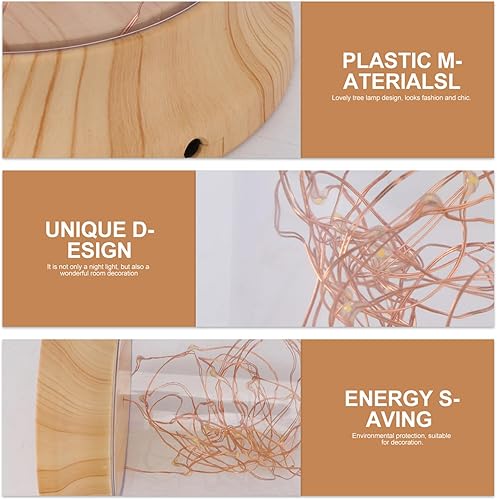 Miniatura 4 de DOITOOL Lámpara de mesa de fiesta de flores plateadas, lámpara de mesa, luces de noche, regalo de boda, luz de hada, en cúpula de cristal, San