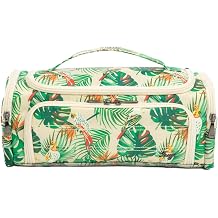 Lug Trolley Makeup Bag, Buffalo Check Red
