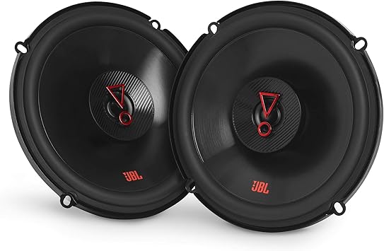 JBL Stage 3627F - 6.5 Two-way car audio speaker, No Grill, Black