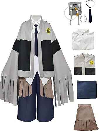 Tamsy Caines Cosplay Gachiakuta Costume Adults Tamsy Caines Full Uniform with Accessories Halloween Mens Outfits