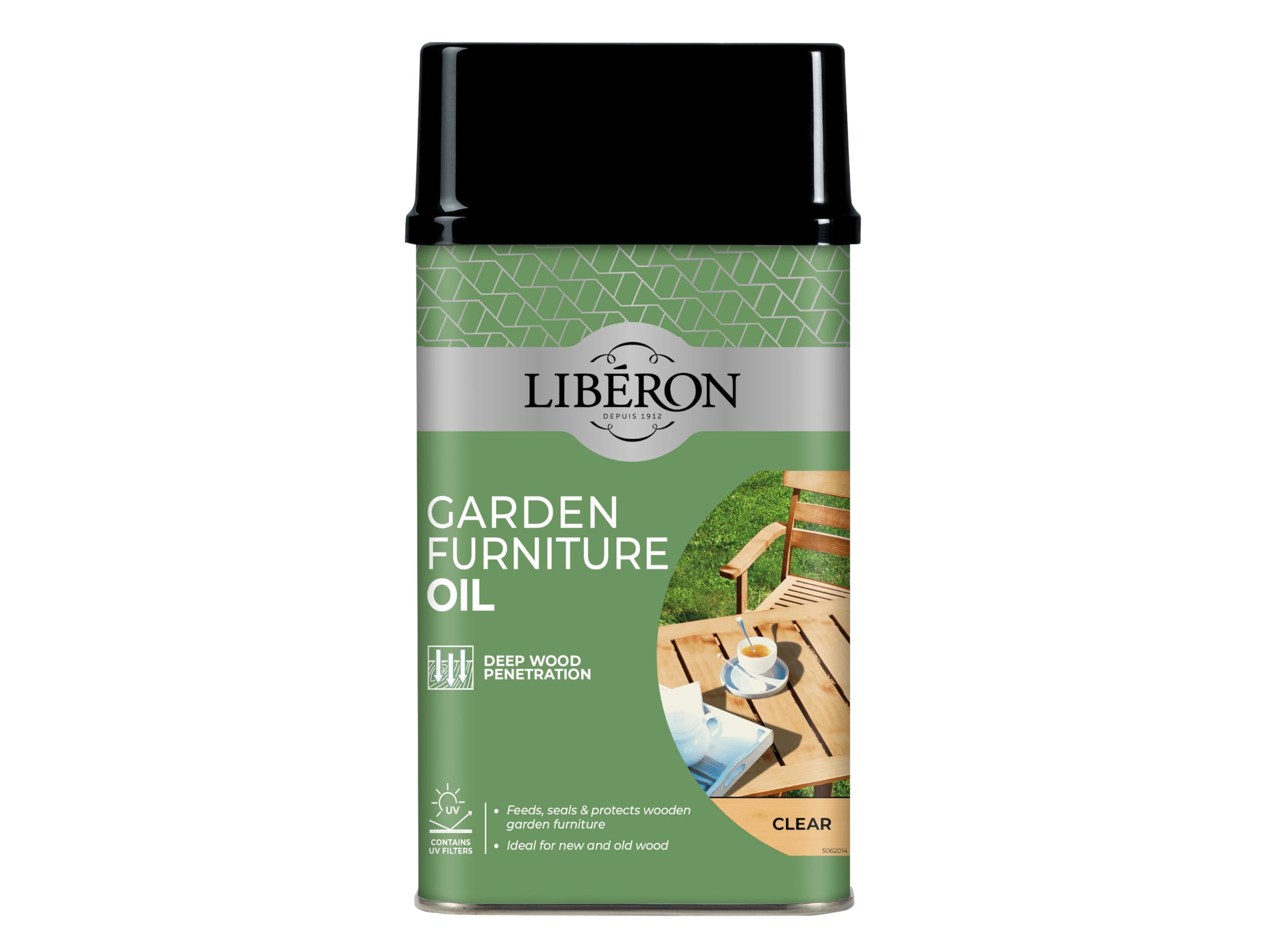 V33 LIBERON GARDEN FURNITURE OIL CLEAR 1L