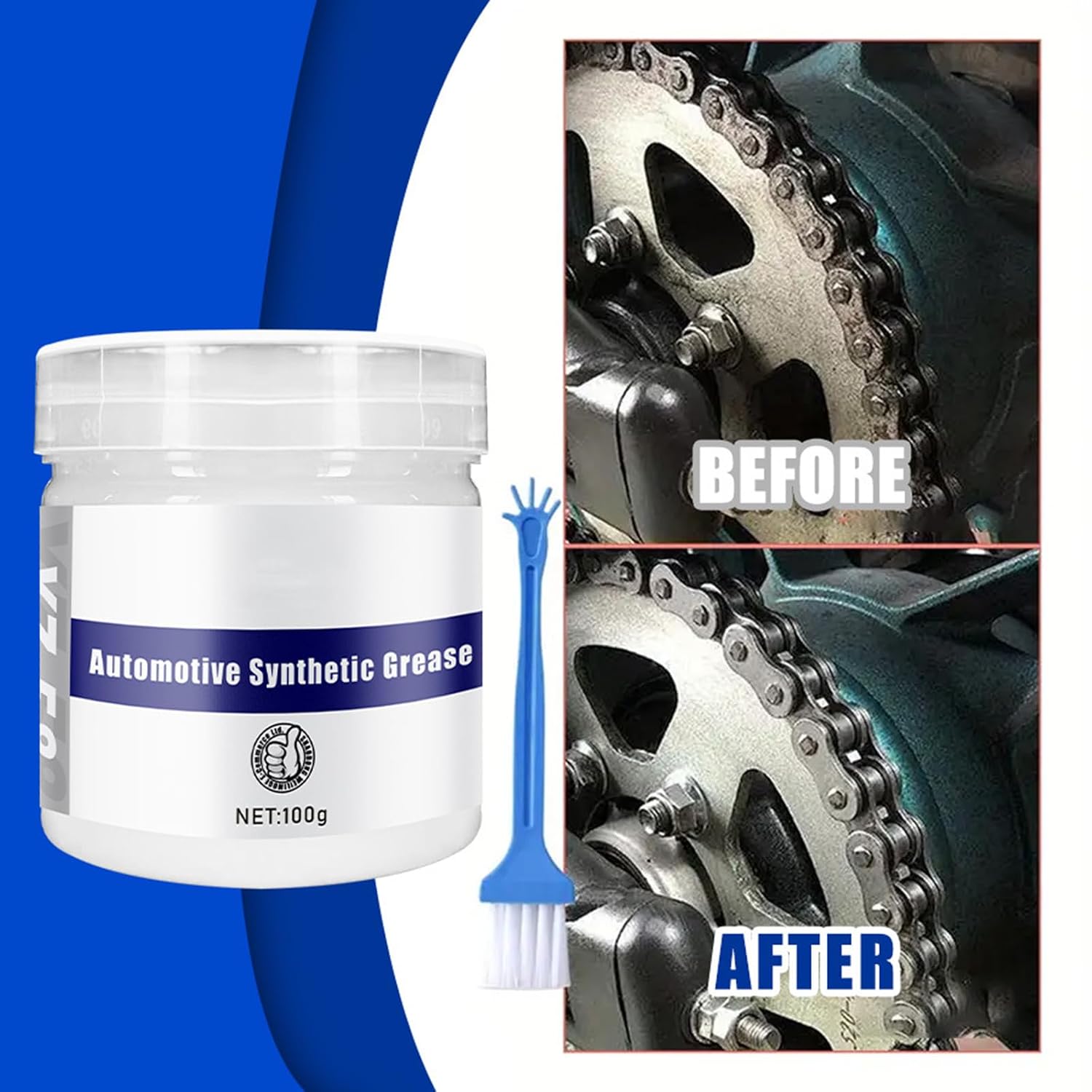 100g Slide Care Lubricants Door Hinge Lubricating Grease for Car Sunroof Tracks Eliminates Squeaks and Sticking Multipurpose Lubricants Tubes