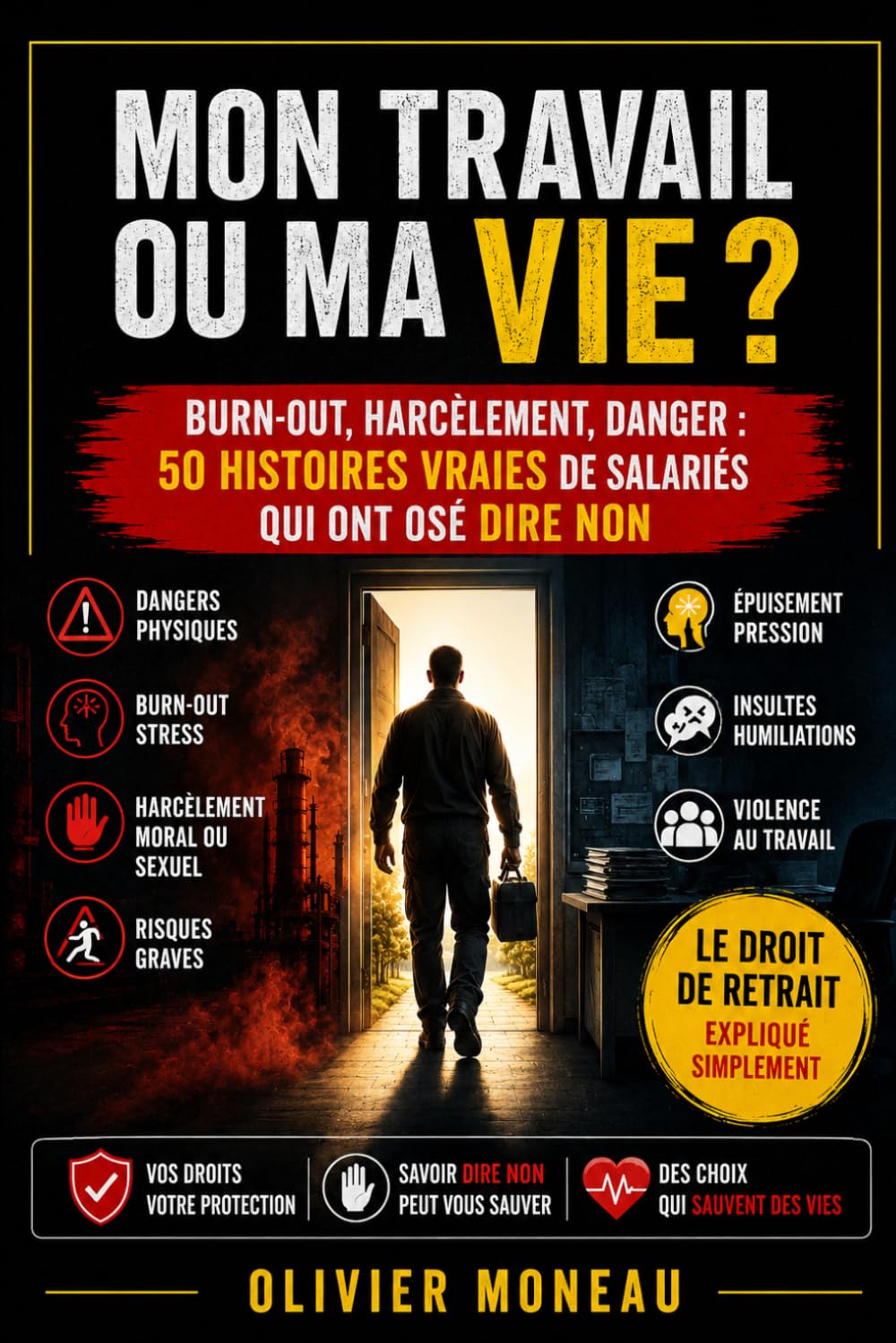 MON TRAVAIL OU MA VIE ?: Burn-out, harcèlement, danger : 50 histoires vraies de salariés qui ont osé dire non en utilisant leur droit de retrait