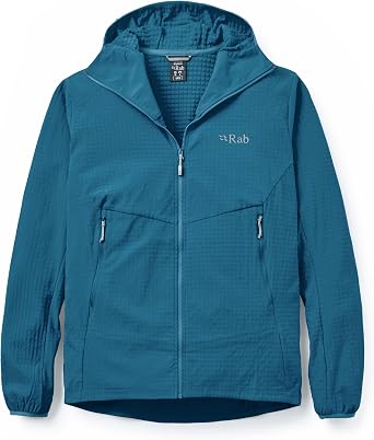 Rab Mens Quantra Pro Fleece Hoody | Breathable, Warm Jacket for Hiking, Climbing, Skiing
