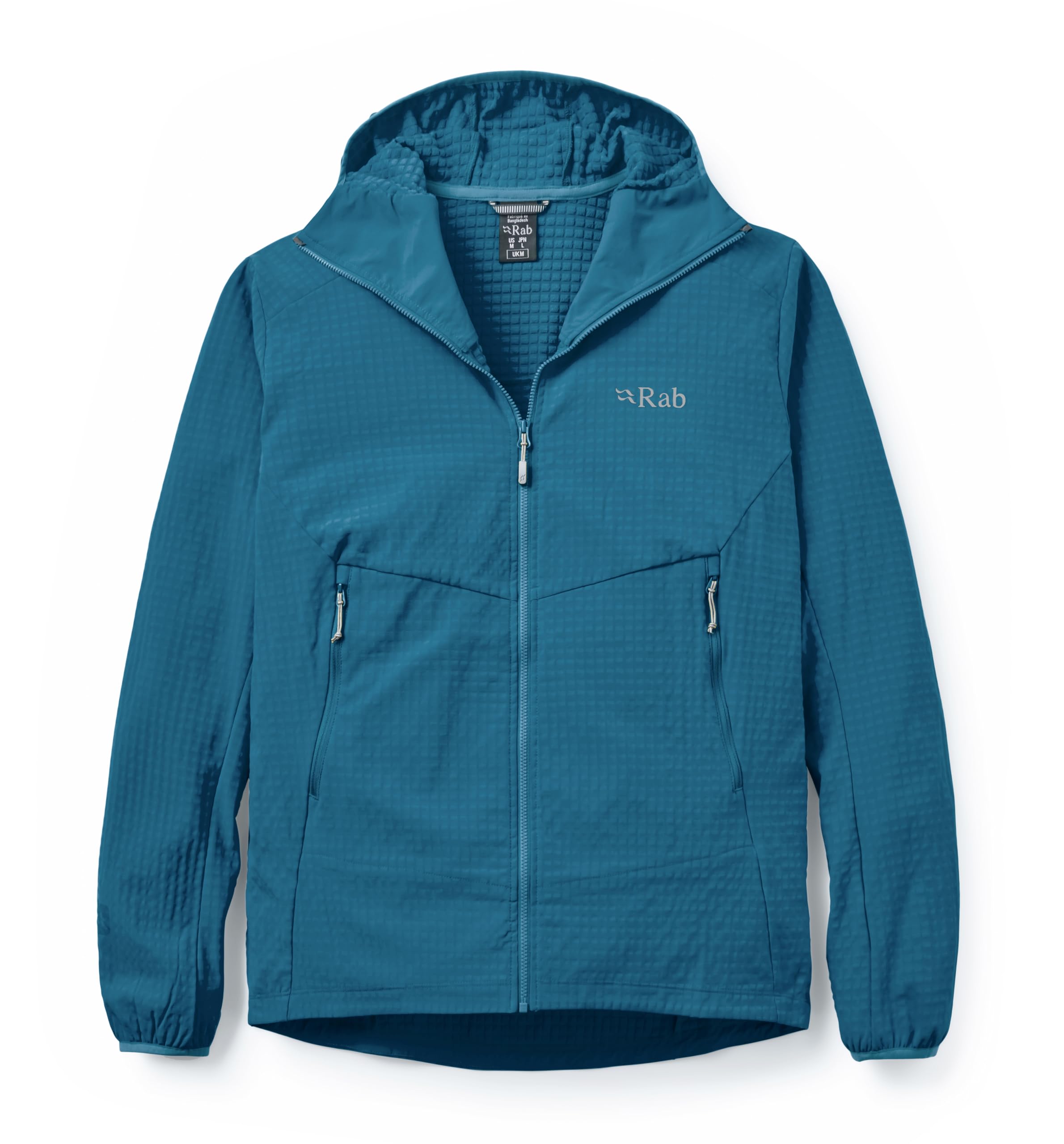 Rab Men's Tempest Blue Quantra Pro Fleece Hoody - L