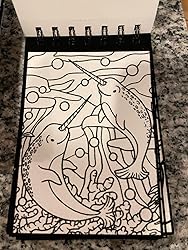 Amazon.com: Jetec 4 Pcs Velvet Art Coloring Books Velvet Coloring ...