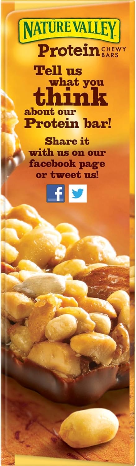 Nature Valley Peanut Almond and Dark Chocolate Protein Bar, 7.1 Ounce -- 12 per case.