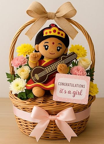 Miniatura 8 de MODI TOYS Baby Hanuman (11 pulgadas) Mantra canto peluche