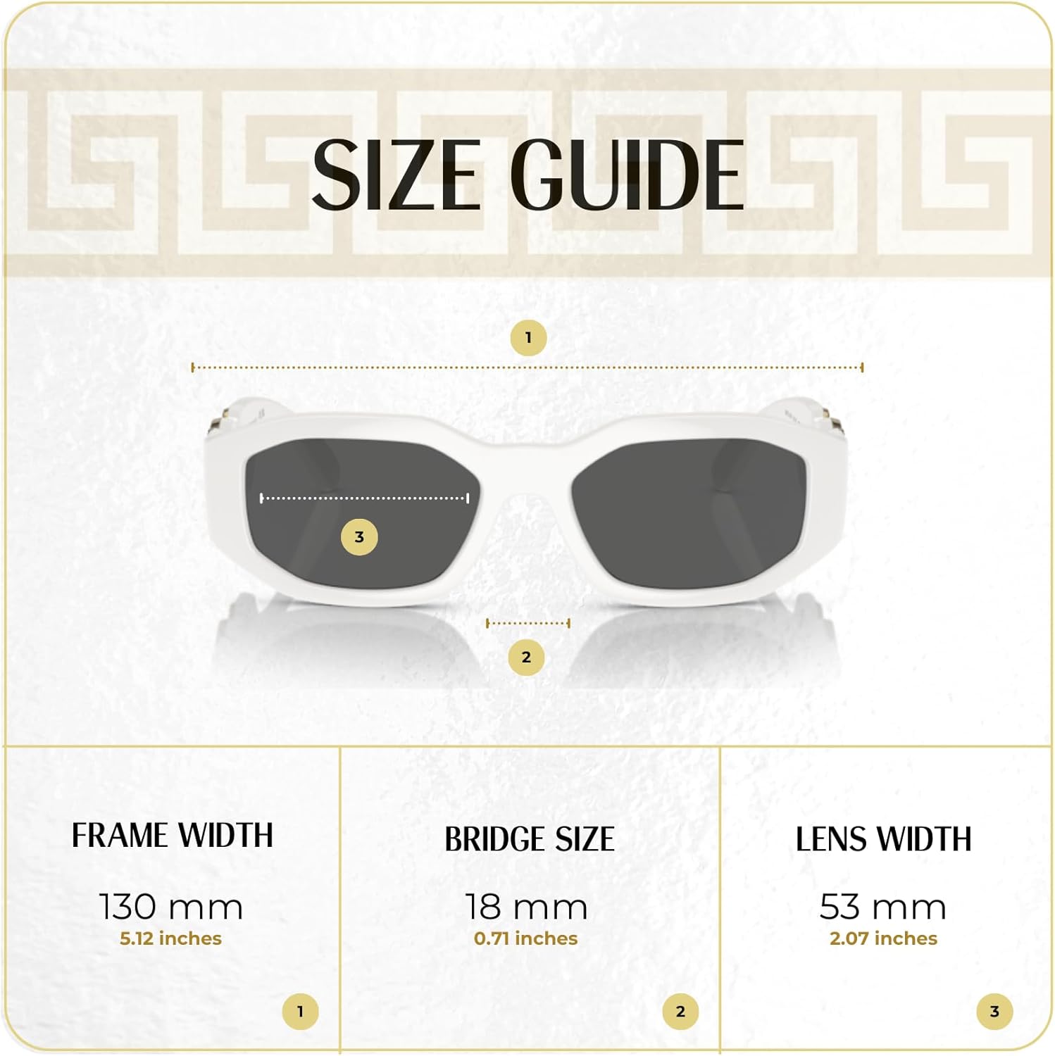 Versace VE4361 Rectangular Sunglasses For Men For Women +BUNDLE with ACCESSORY EYEWEAR KIT - Image 4