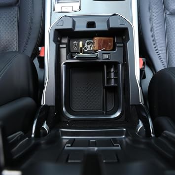 لـ Land Rover Range Rover Vogue / Sport 2013-2017 وحدة تحكم مركز السيارة ABS مسند ذراع صندوق تخزين صندوق الهاتف صندوق منظمي قفازات ، مع ثلاجة