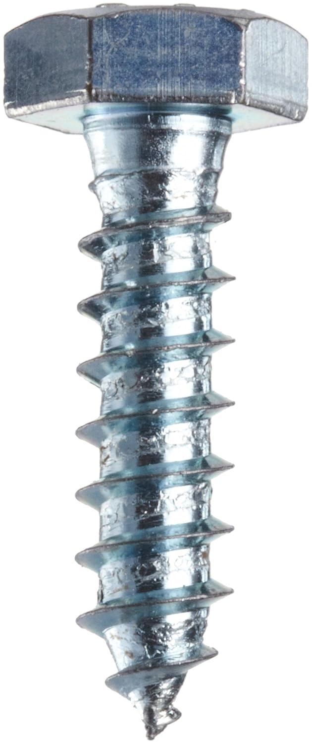 Get Cheap Price Steel Lag Screw, Zinc Plated Finish, Hex Head, External Hex Drive, 5 Length, 5/8 Threads (Pack of 10) Flash Deals - 40% OFF Steel Lag Screw, Zinc Plated Finish, Hex Head, External Hex Drive, 5 Length, 5/8 Threads (Pack of 10)