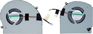 Replacement CPU and GPU Cooling Fan for Dell Alienware 17 R4 & Alienware 17 R5 Series Game Laptop P/N: MG75090V1-C060-S9A MG75090V1-C070-S9A 0K2PKV 04RFW1