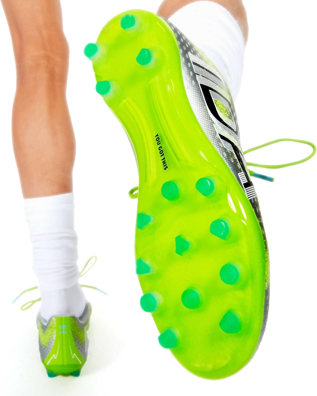 IDA Rise Club Women’s Soccer Cleats, Vegan Soccer Cleats for Women, Turf Football Shoes for Firm and Artificial Ground