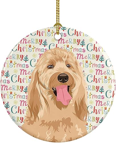 Miniatura 14 de Caroline's Treasures Adorno navideño de husky siberiano en blanco y negro #2 de cerámica para árbol de Navidad, decoración colgante para el hogar,