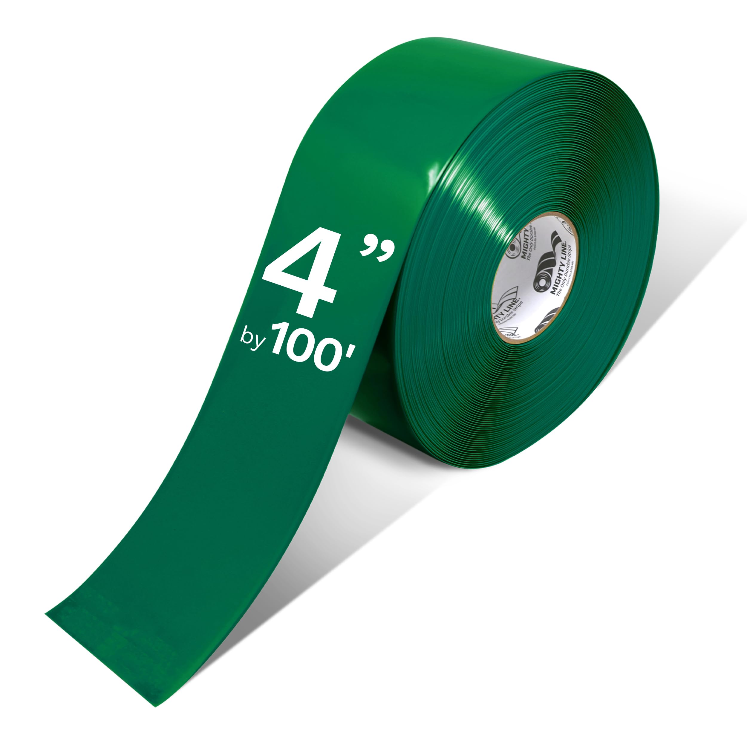 Mighty Line 5S Floor Marking Tape 4 in Wide 100 ft Roll Yellow | For Industrial Caution Warning Safety Warehouse Gym Dance Floor Line Set Marker Flooring Heavy-Duty Adhesive product thumbnail 2