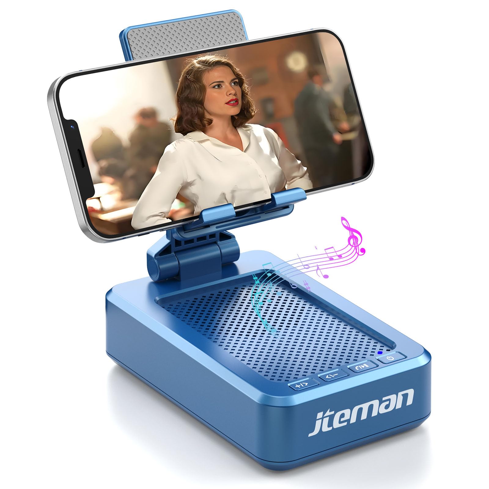 JTEMAN Cell Phone Stand with Bluetooth Speaker,Birthday Gifts for Men Women — Amazon image 12