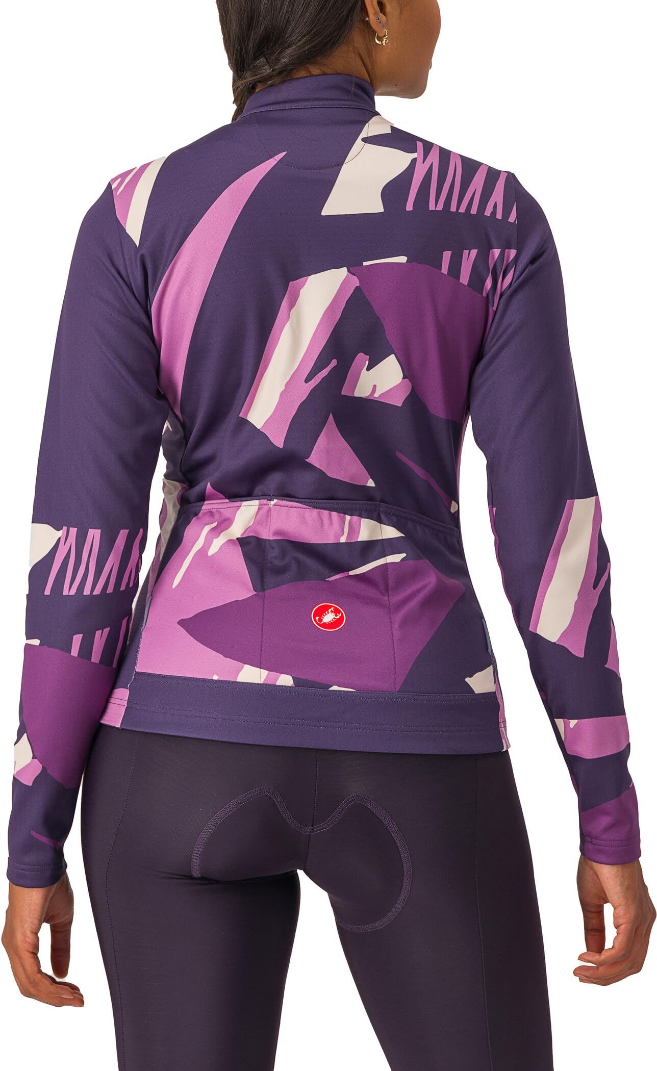 Castelli Tropicale LS Jersey-Night Shade-S