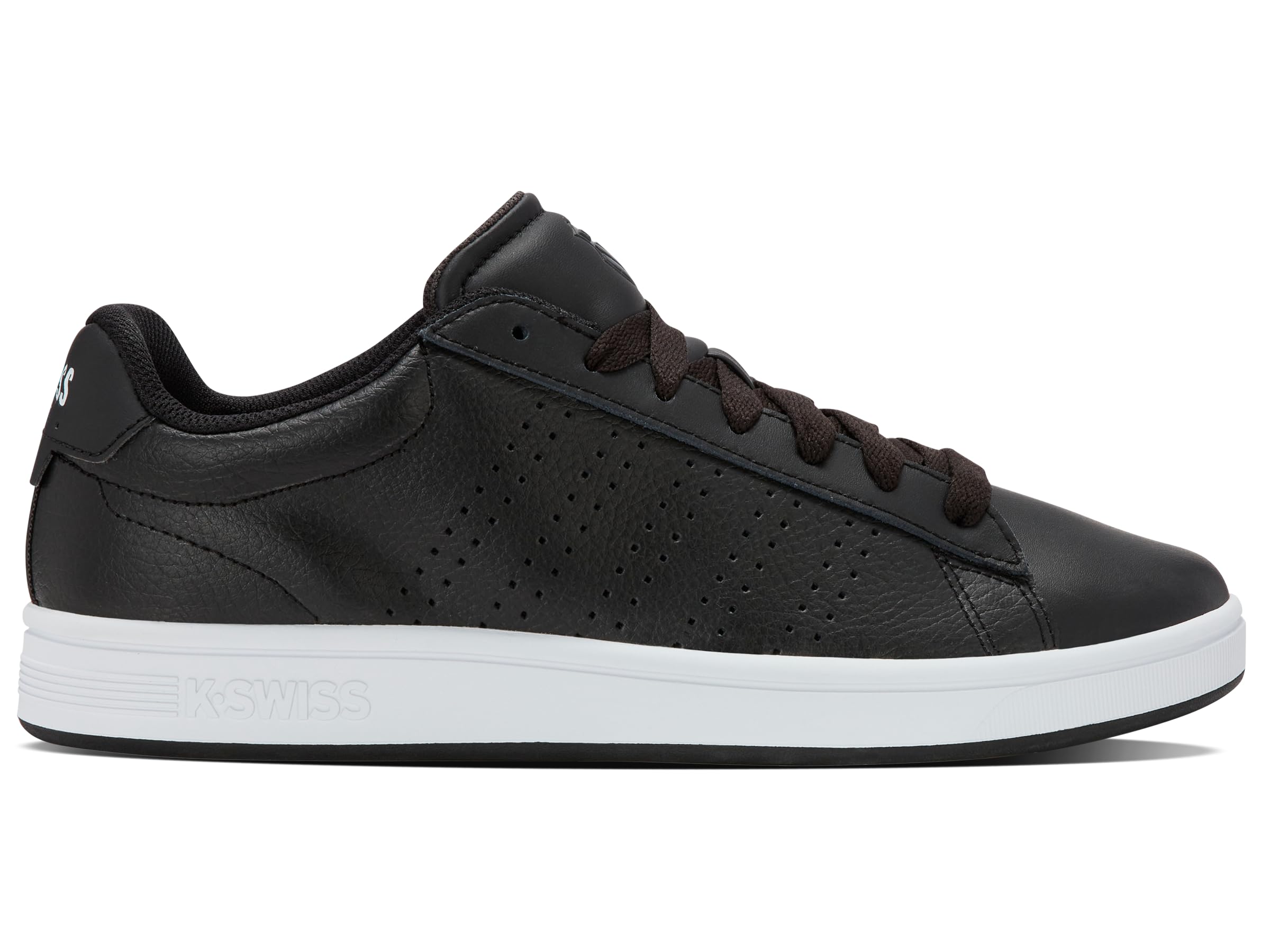 K-Swiss Black/White | Court Base Ii | Mens Size 9