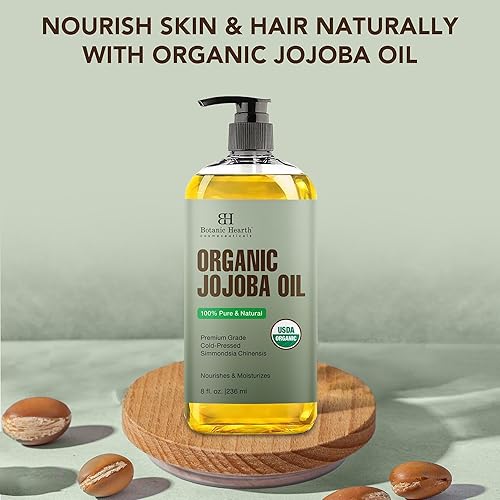 Miniatura 186 de Botanic Hearth Aceite de cafeína y batana para el crecimiento del cabello (6.7 onzas líquidas), tratamiento nutritivo y fortalecedor del cabello