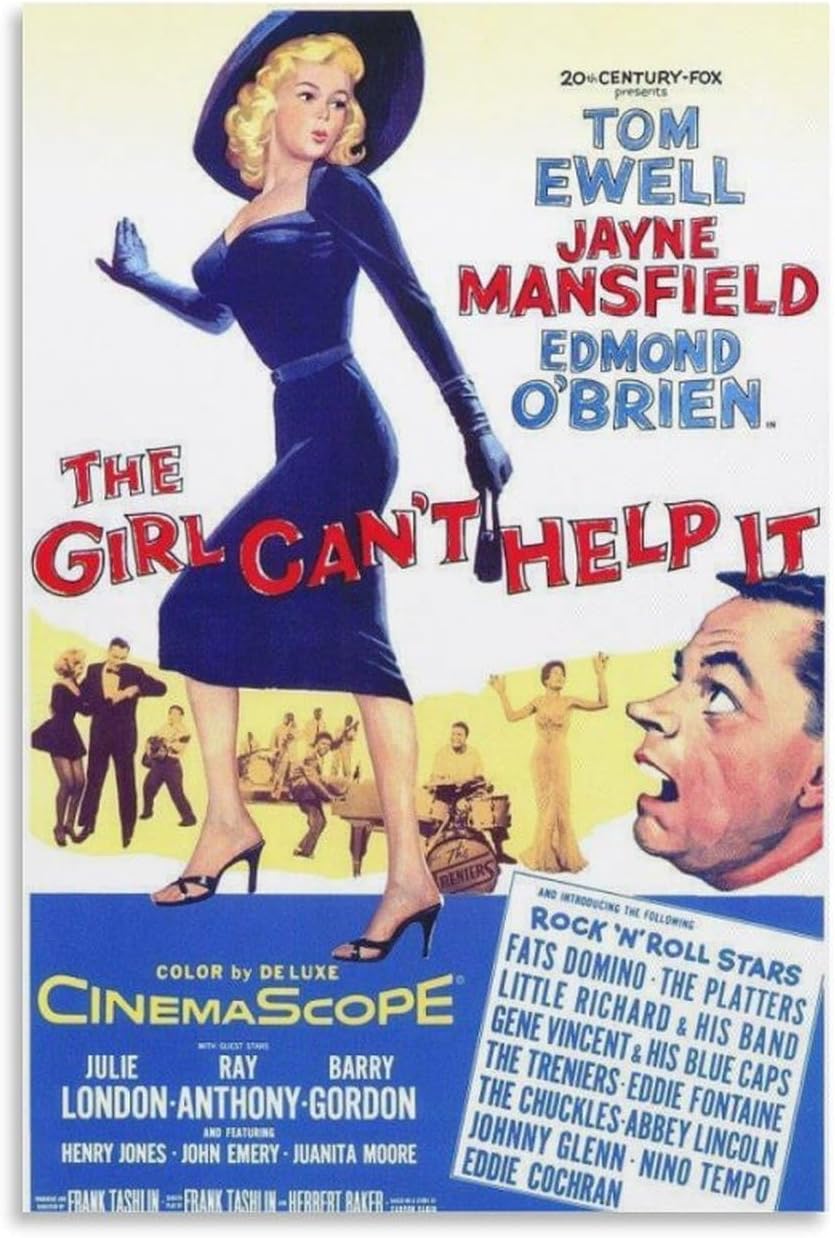 THE GIRL CAN'T HELP IT Movie Poster Picture Print Wall Art