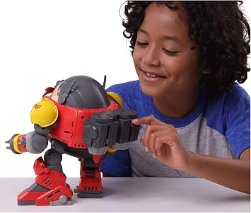 Sonic The Hedgehog Giant Eggman Robot Battle Set with Catapult