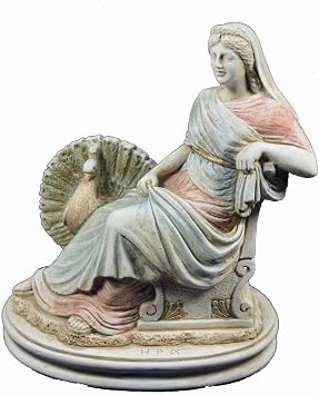 Estia Creations Hera Sculpture Ancient Greek Goddess of Women Statue Artifact