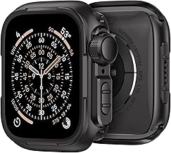 BXUXOHS Metal Case for Apple Watch 46mm Cover,Rugged Protective Bumper +Metal Crown +PC Back Cover,Military-Grade Armor Shield Shockproof Protector Case for iWatch Series 11/10 46 mm (Black Knight)