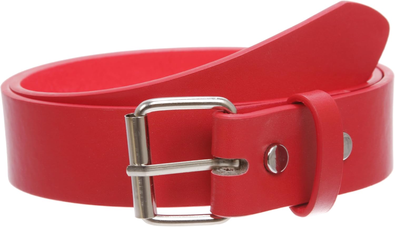 Kids or Extra Small Size Snap On Plain Leather Belt