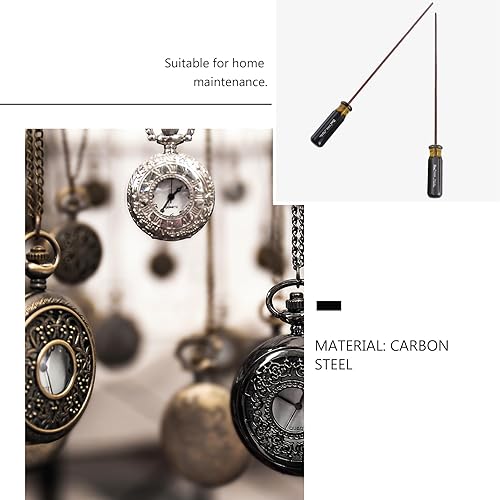 Miniatura 6 de DOITOOL Juego de 2 destornilladores Phillips y destornillador ranurado de 15 pulgadas de largo, punta magnética de cabeza cruzada y destornillador