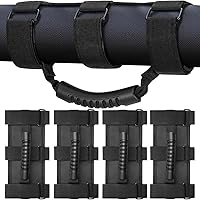 Vista 12 de moveland Asas de agarre de barra enrollable con bandera de Estados Unidos, 2 asas de agarre para accesorios Jeep Wrangler JL, JK, TJ, YJ y Jeep