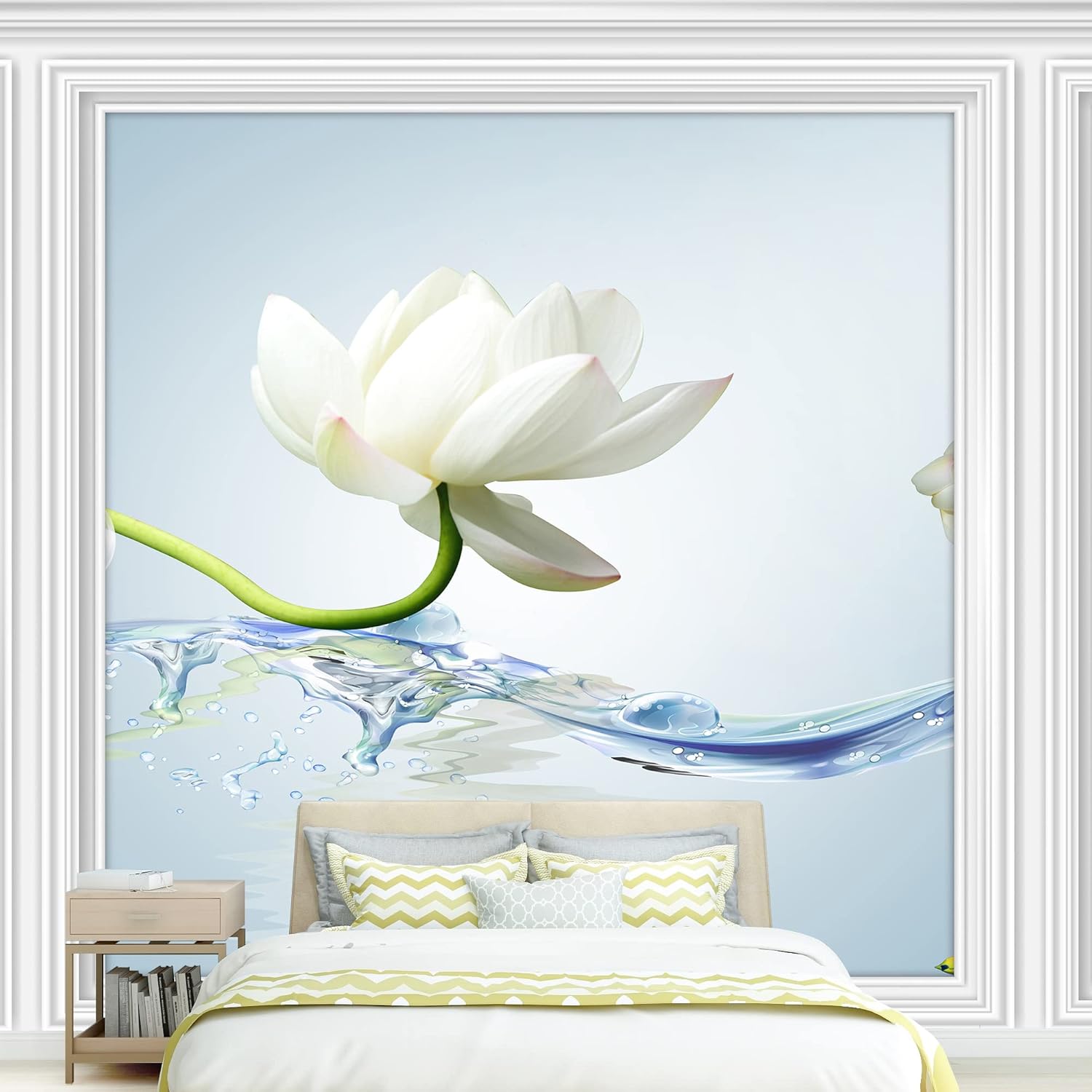 NWT Wall Murals for Bedroom Beautiful Picture Design Removable Wallpaper Peel and Stick Wall Stickers - 100x144 inches